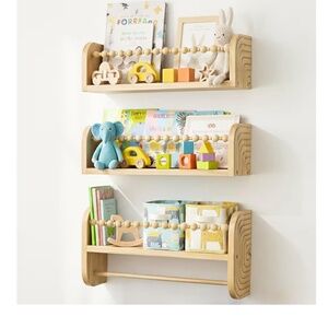 new in box wood shelf’s